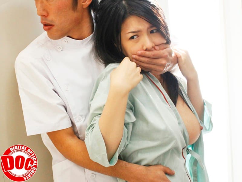 年に1度の健康診断。同僚が側に居るので声も出せず感じさせられる真面目女子社員