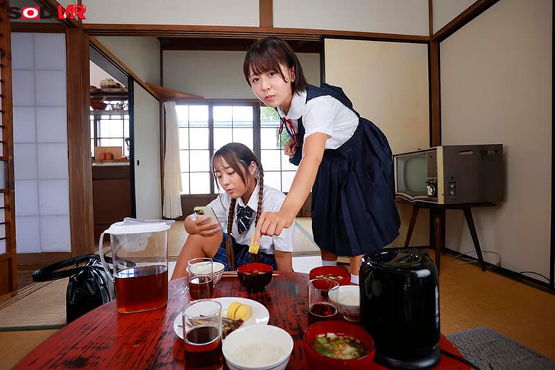 【VR】【8K】催ミンミンゼミで生意気姉妹を完全支配