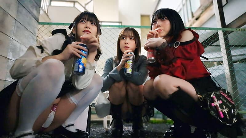 パパ活！ツンデレ地雷系女子グループをデカチンおじが理解らせセックス！沼らせ中出し指導！！