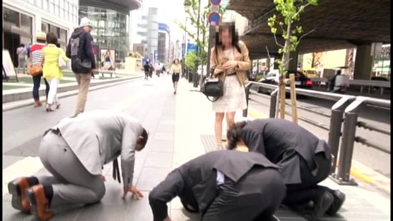 追跡FUCK！！ カウントダウン 続・人妻ナンパ259 ～江地亜紀引退直前～ 大都会 銀座・六本木 土下座