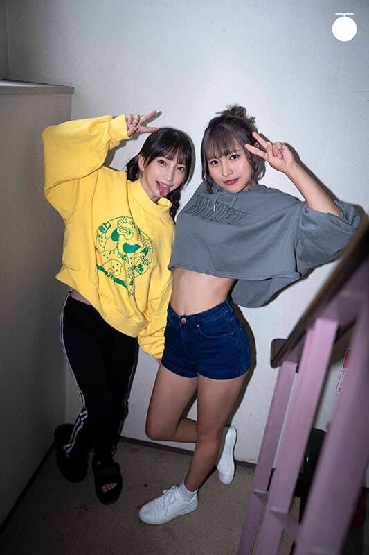 ハメ撮りレズH ボンビーガールな大学生！「アタシと…ちょっとエッチな配信してみない？」生活費と親友のココロを手に入れる方法 冬愛ことね 北城希