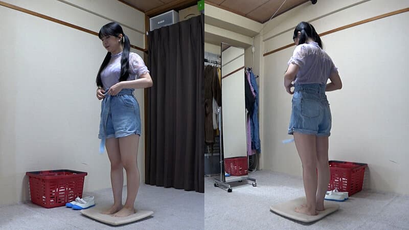 皐月ゆら ムチムチ美尻 神ブルマ 美少女やぽっちゃり娘らにピチピチブルマ＆体操着を着せ、ハミパン、ムレムレワレメを毛穴まで見えるほどの超ドアップ接写！さらに尻コキ、着衣お漏らし放尿やブルマぶっかけ等ブルマ好きに送る完全着衣フェチAV