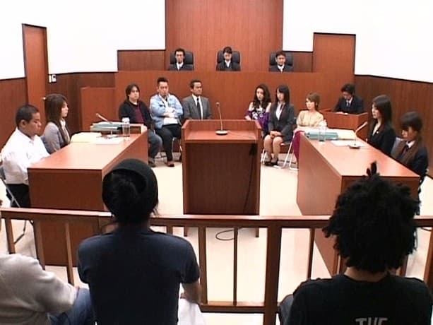 オトコのスケベな妄想シリーズ VOL.17 透明人間になれるタイツを手に入れた！ 裁判所編