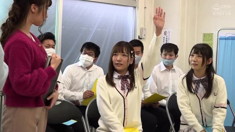 共学校で行われた男女混合アナル健康診断2021春
