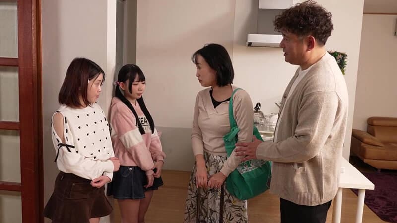 再婚した嫁の連れ子姉妹がドンピシャリ！！ ひなの もか