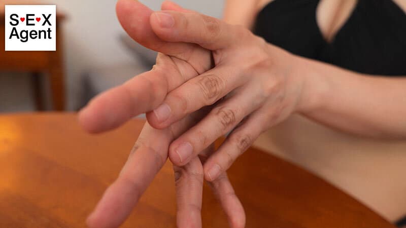 【手フェチ・指フェチ】ノーモザローション手コキ