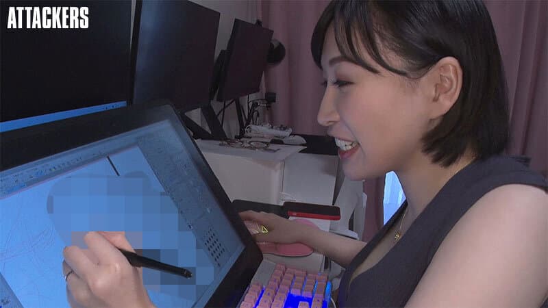 現役女流マンガ家 AVデビュー！ 夫に内緒でアタッカーズ専属AVデビューを決断！本当に大丈夫！？ 角綾