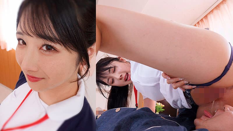 またがりケツ穴＊舐めさせ看護。顔面騎乗アナルクンニで舌先1cmずつズボズボ挿入！むれた尻穴ヒクつかせて杭打ち騎乗位で中出しへと導くデカ尻痴女ナースさん 小野坂ゆいか