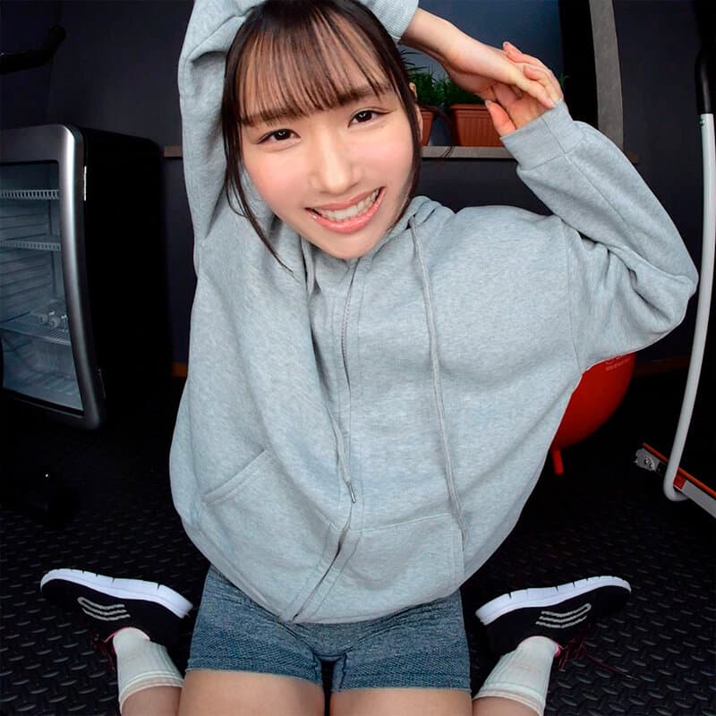 【VR】ジムで内緒の密着デート 百花梅