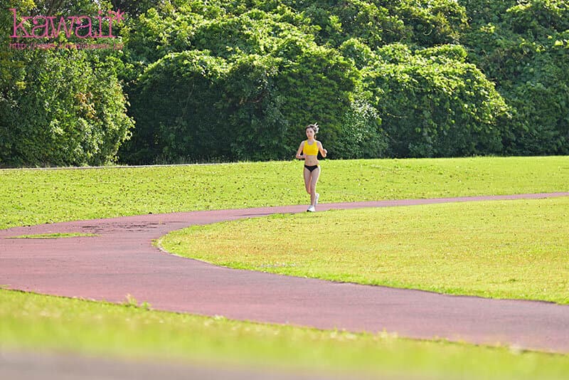 ＃日本全国大会で活躍した陸上少女、青春の終わりとAVデビュー8頭身、身長171cm、本物アスリート女子大生ー第●5回 全●高等●校陸●競技対校選●権大会出場 夏目まこ