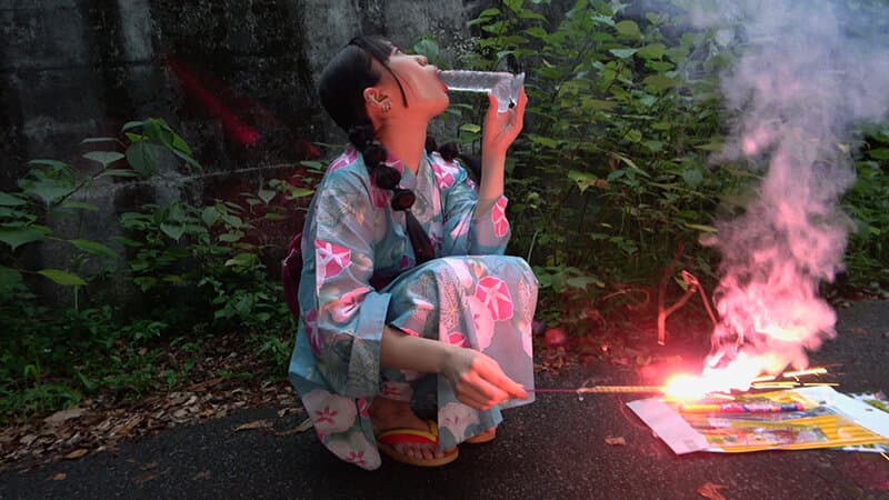 「苦しいだけじゃつまんない」いつでもじゃれてくる喉ボコ女子。 100％SMILEごっくん 日泉舞華