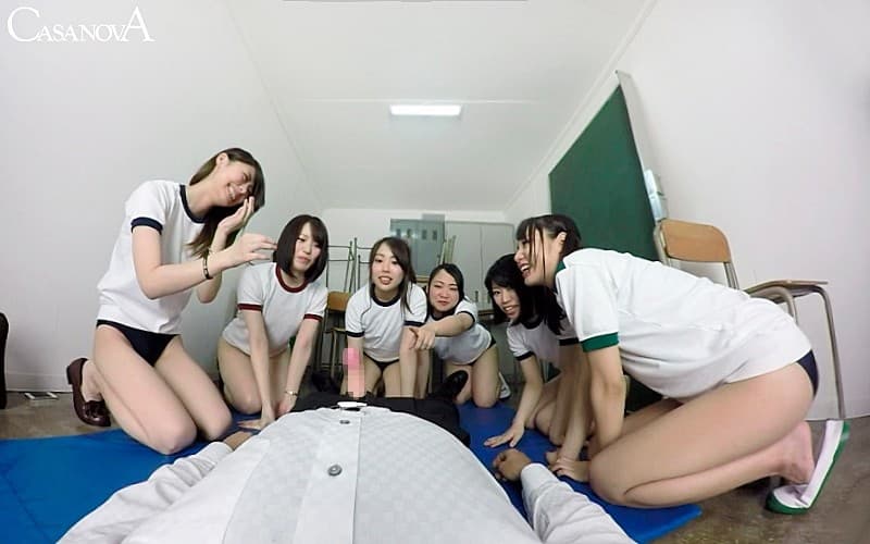 【VR】スク水JK達のチ○ポいじめがエグイけどめちゃシコ