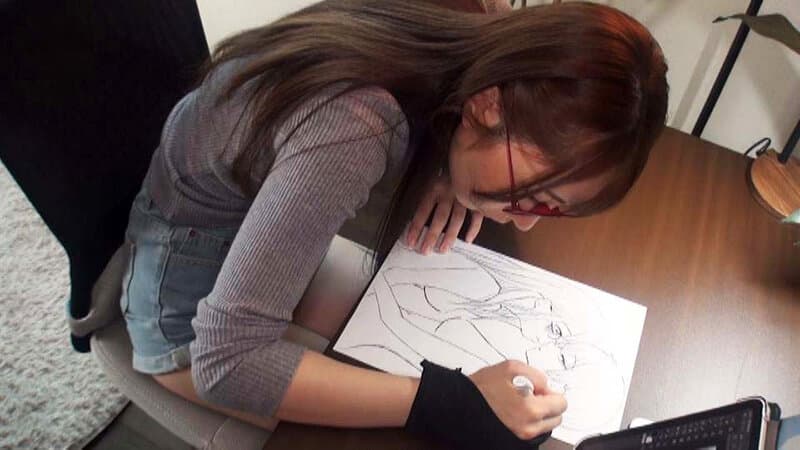 ヲタ女子精液ごっくんSEX 津浪葵