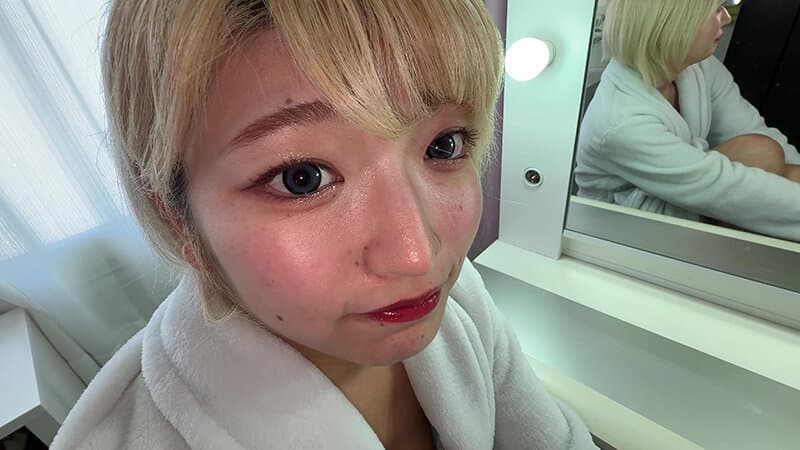 【個人撮影】安堂はるの 変態M男のリクエスト舐め