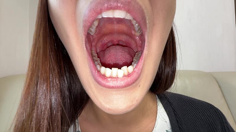 【個人撮影】旭メイサの喉チンコいじり