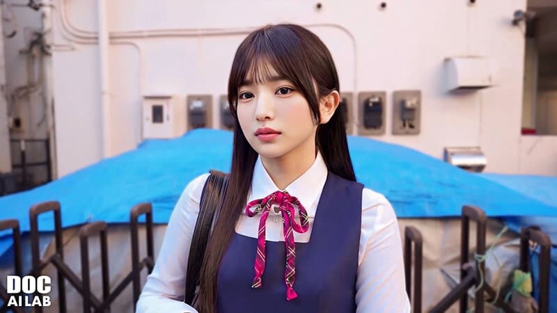 【AI×塩メスガキ】舐メ腐リ制服女子→生チ●ポ理解ラセ→中出シ完堕チ×4名