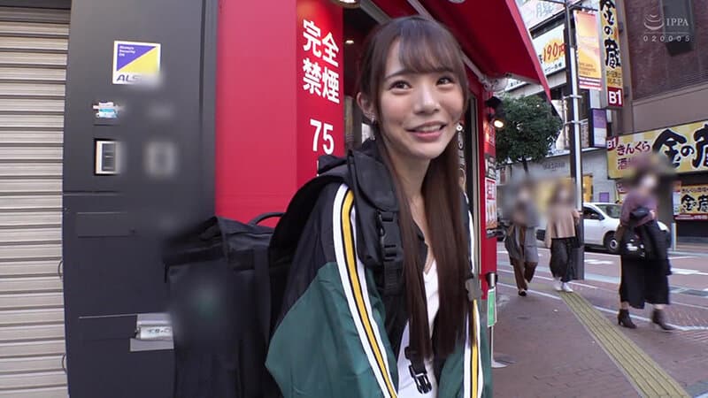 ウー●ー●ーツ美女配達員ガチナンパ！フッ軽だと尻軽！？なイマドキ女子を口説いてホテルでイートイン！からの生ハメ絶頂SEXデリバリー！