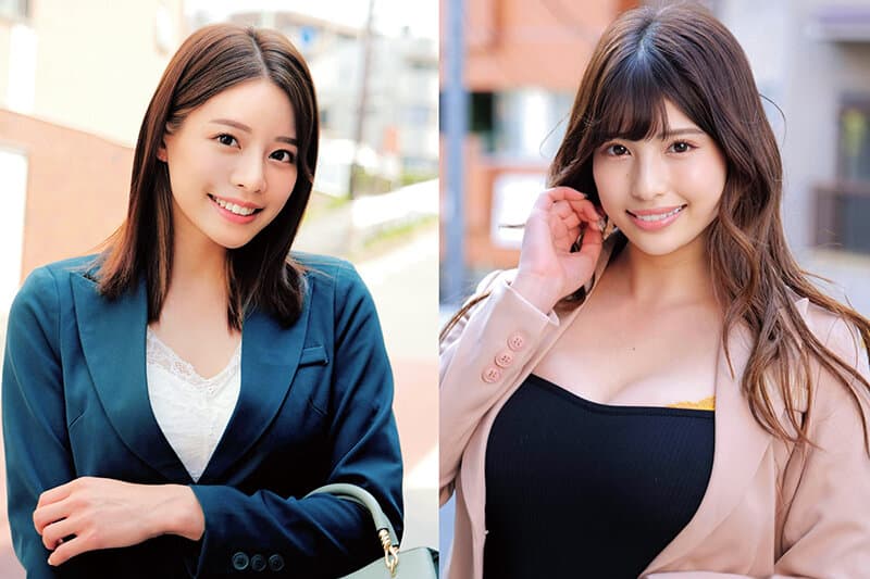 丸の内で働く黒パンストOLが挑戦！ノーパン黒パンスト素股！ヌルヌルワレメに結局つるんっと入って連続生中出し！！ るいささん はづきさん