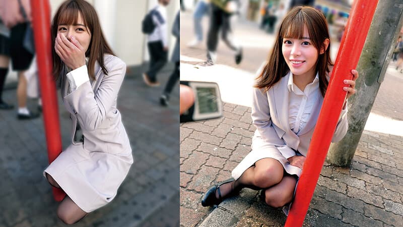 リモコンバイブお散歩 人混みの中でビクビク絶頂数十回 なみさん（28才）/るいささん（28才）