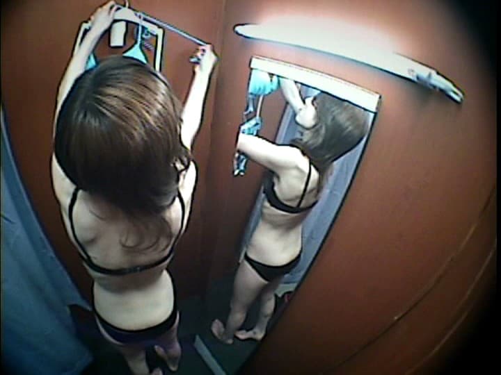 密室盗撮 女装痴● 水着試着室編
