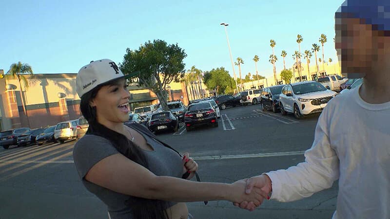 ロスで出会ったストリート育ちの爆乳プロレスラーと性器の一戦！アシュリー（24歳）