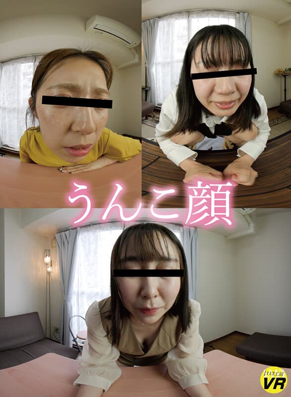 【VR】うんこ顔