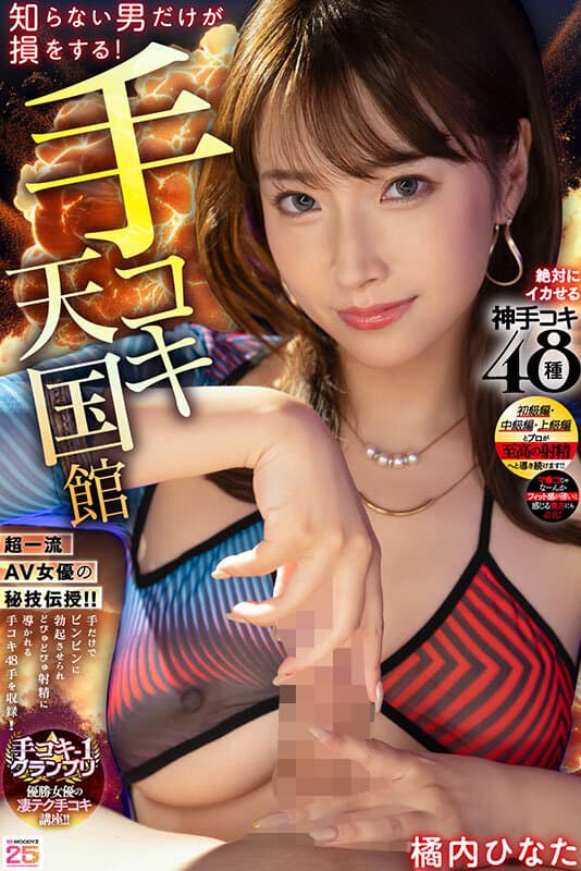 知らない男だけが損をする！手コキ天国館 絶対にイカせる神手コキ48種 橘内ひなた