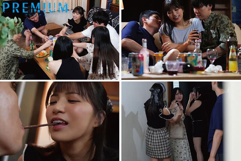 結婚祝いに5年ぶりに再会した同期と巨乳妻の宅飲み寝取られ話 根尾あかり