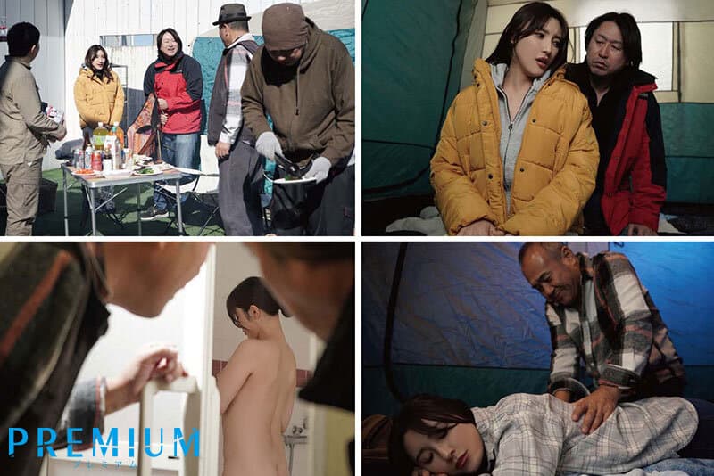 町内キャンプ寝取られ話 ～欲求不満な妻と町内会の親父達の最低な浮気中出し二泊三日～ 森沢かな