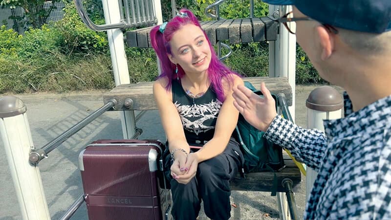 インバウンド外国人美女観光客ナンパGET！ 予約したはずのホテルがキャンセルされ途方に暮れているフランス人美女を保護 見返りに生中出しSEXさせてもらった。 ヌーシュカ