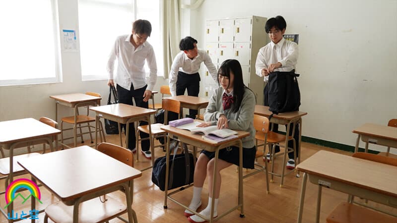 敏感な乳首をこねくり回され我慢できず大量失禁…鬼イラマ輪●され意識朦朧白目トランス絶頂してしまうJ系 菜月ひかる