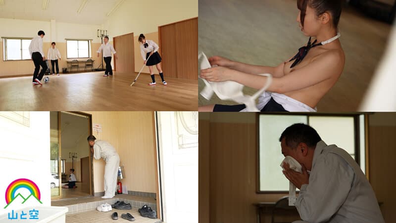 敏感な乳首をこねくり回され我慢できず大量失禁…同級生に鬼イラマ輪●され打上げ失禁イキしてしまうJ系 雅子りな