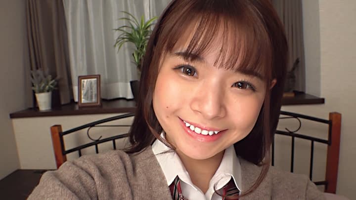 制服美少女自画撮り投稿オナニー